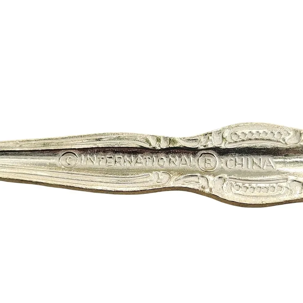 International Silver San Marcos Gold Electroplate Sugar Spoon 6in Replacement